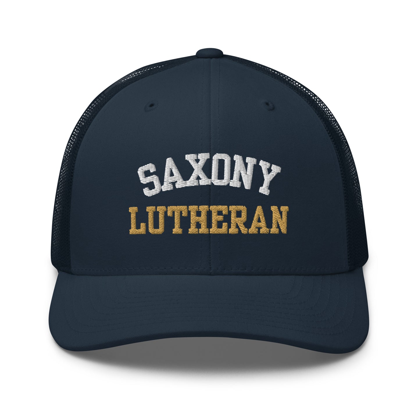 Saxony Lutheran Embroidered Trucker Cap