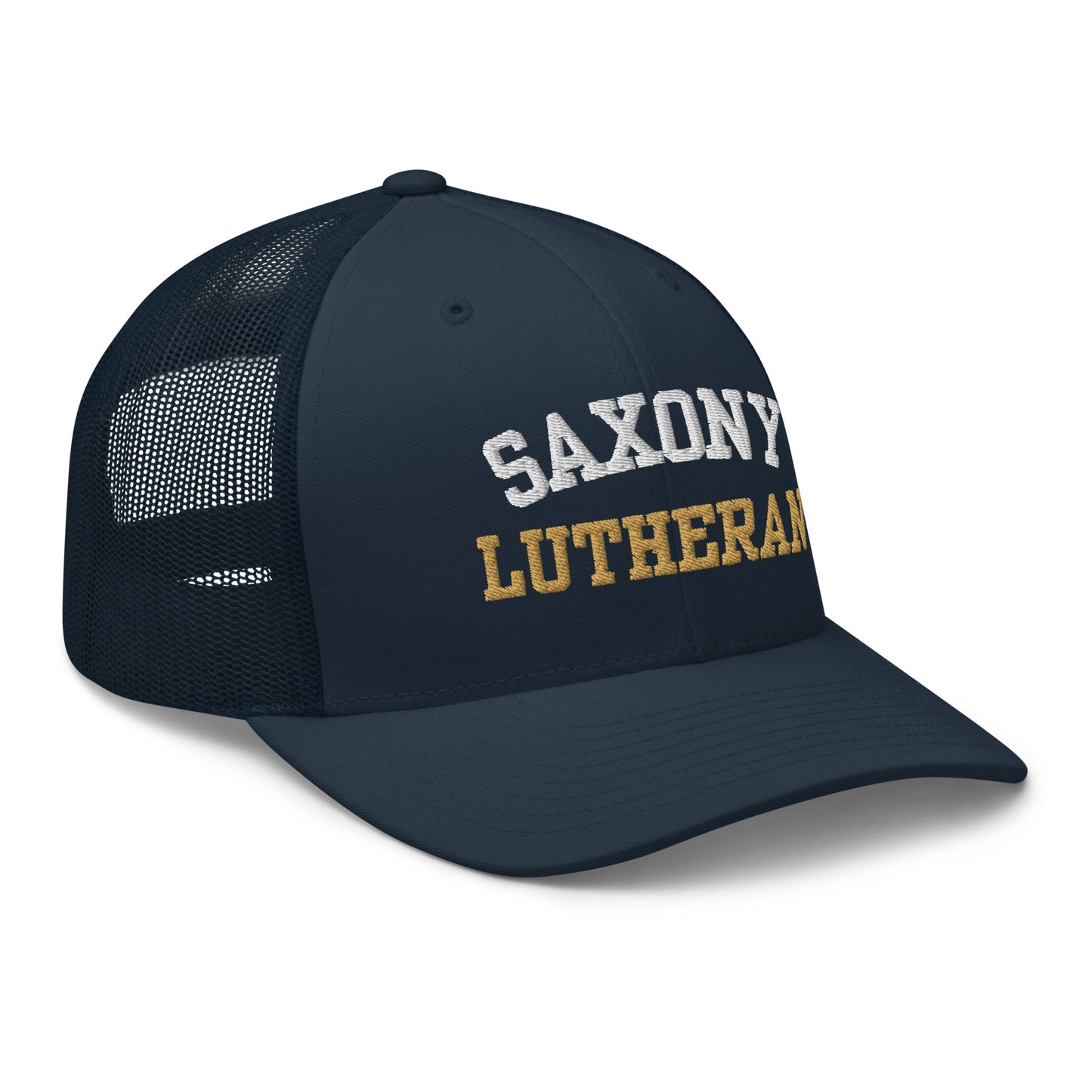 Saxony Lutheran Embroidered Trucker Cap