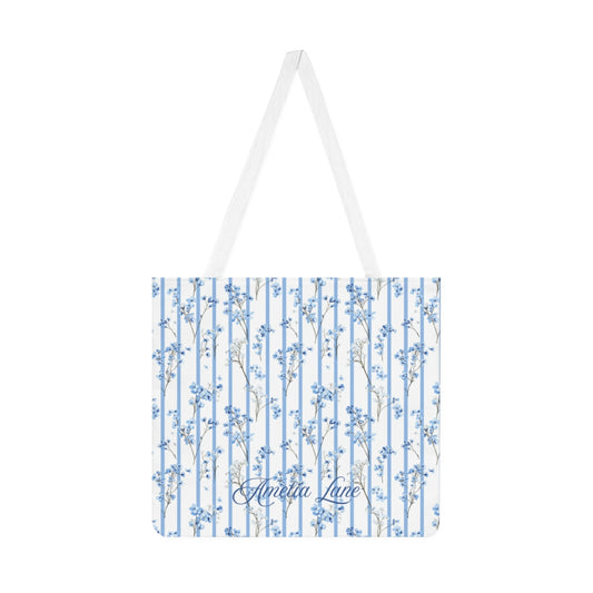 Personalized Cotton Tote Bag in 4 French Cottage Designs