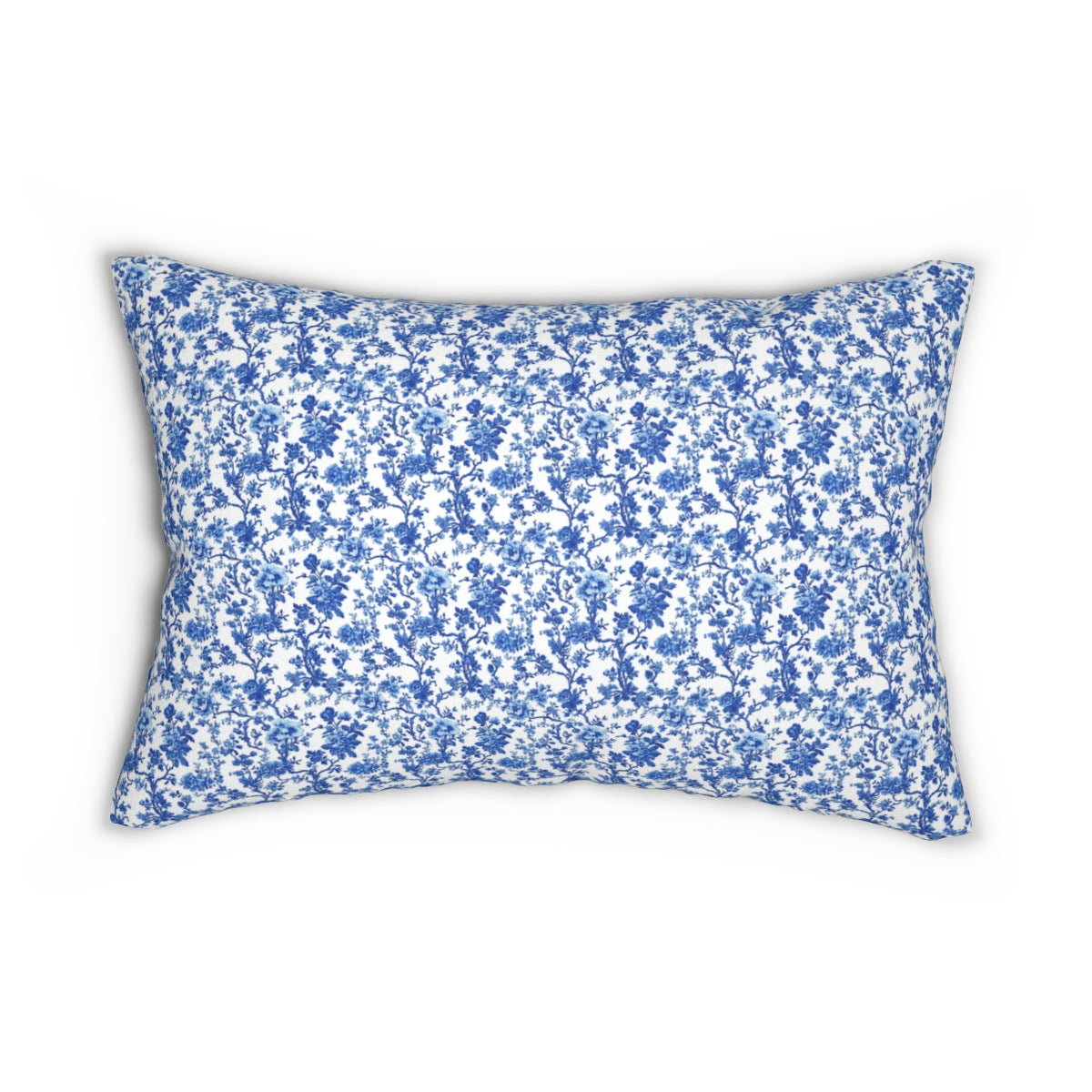Blue Garden Toile Pillow
