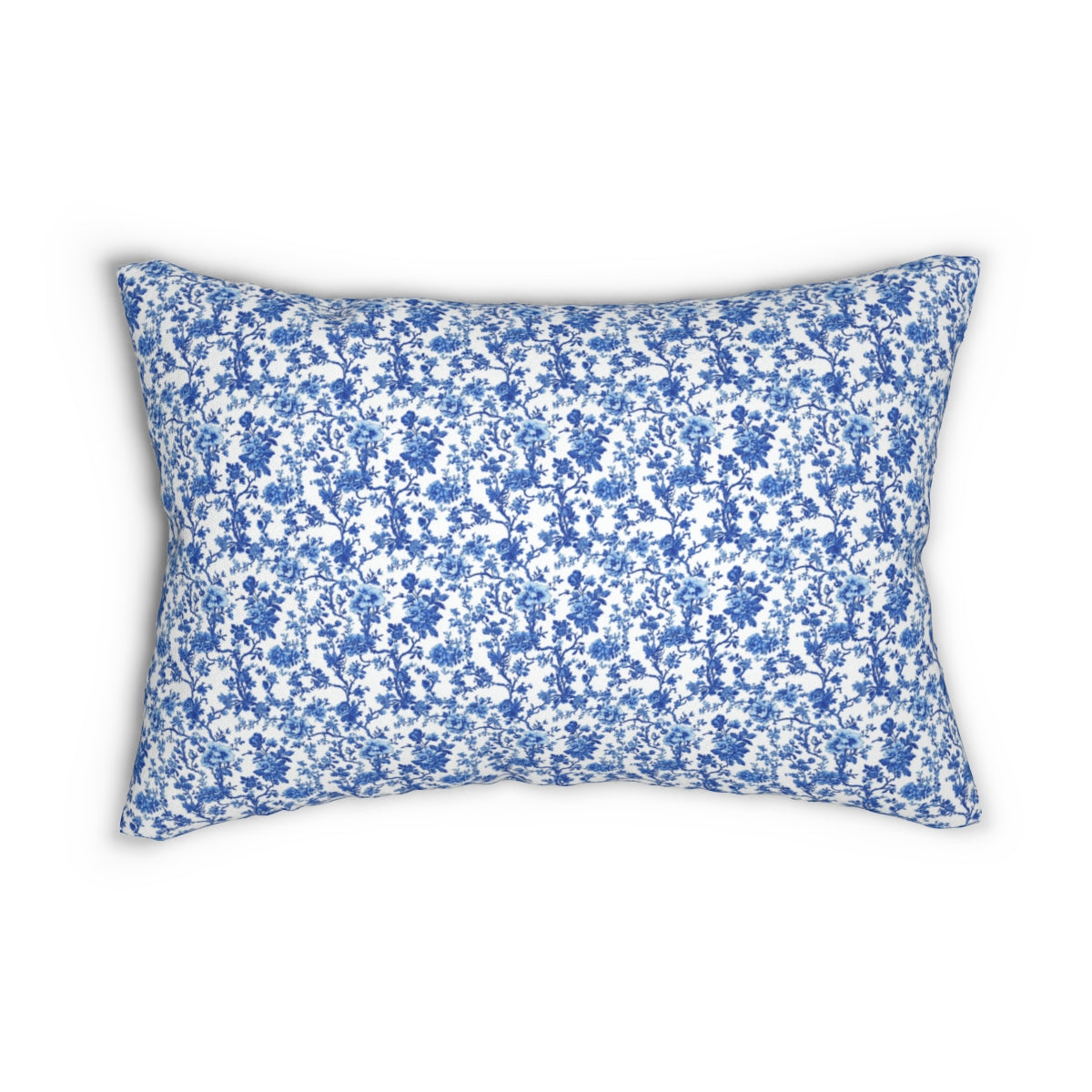 Blue Garden Toile Pillow