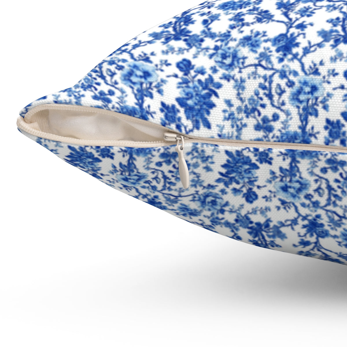 Blue Garden Toile Pillow