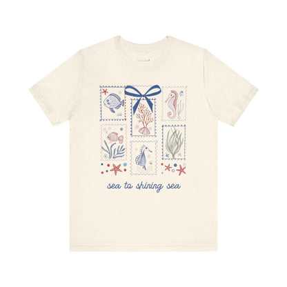 Sea to Shining Sea Personalized Tee