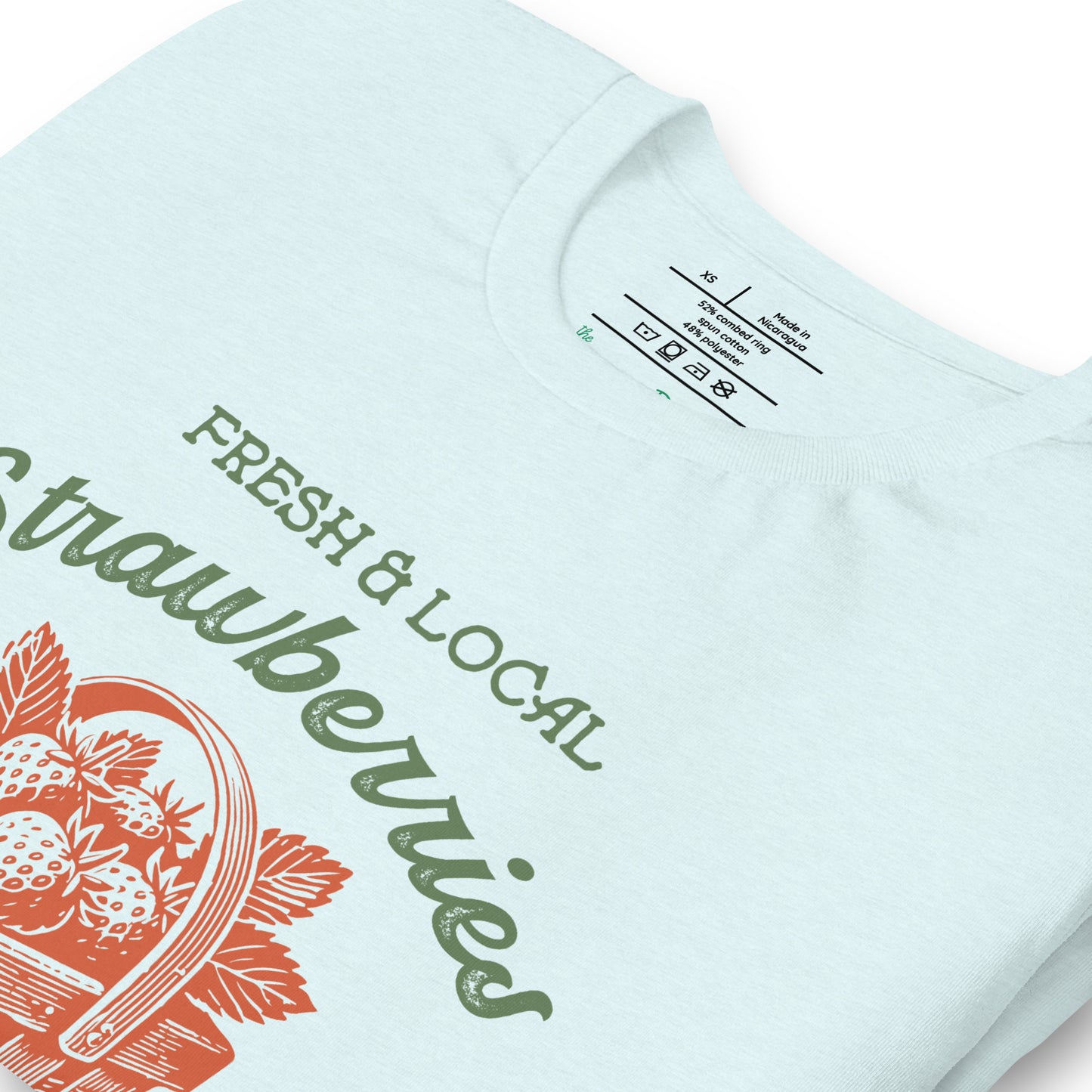Fresh and Local Strawberry Graphic Tee