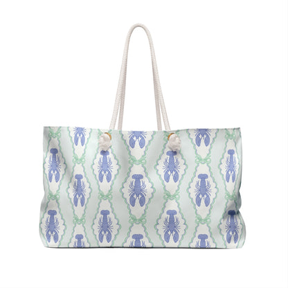 Monogram Lobster Weekender Bag | 2 Colors