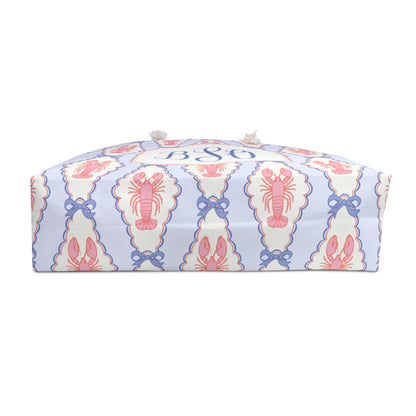 Monogram Lobster Weekender Bag | 2 Colors