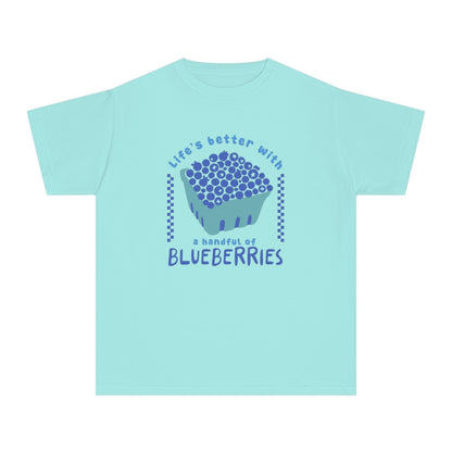 Life's Better with Blueberries Youth Tee