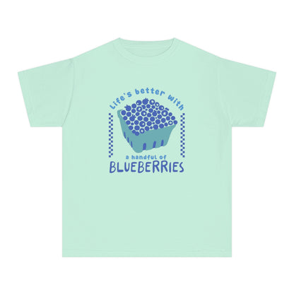 Life's Better with Blueberries Youth Tee