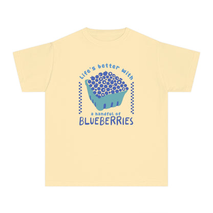 Life's Better with Blueberries Youth Tee
