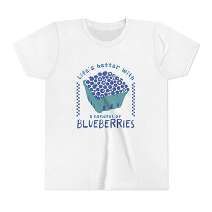 Life's Better with Blueberries Youth Tee