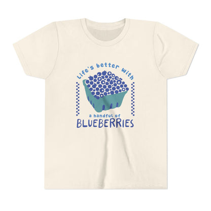 Life's Better with Blueberries Youth Tee